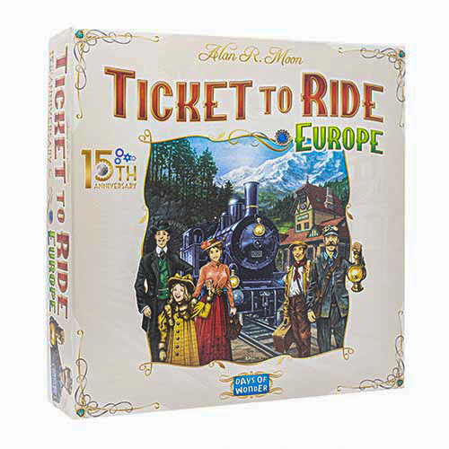 TICKET TO RIDE: EUROPE 15TH ANNIVERSARY COLLECTOR’S EDITION